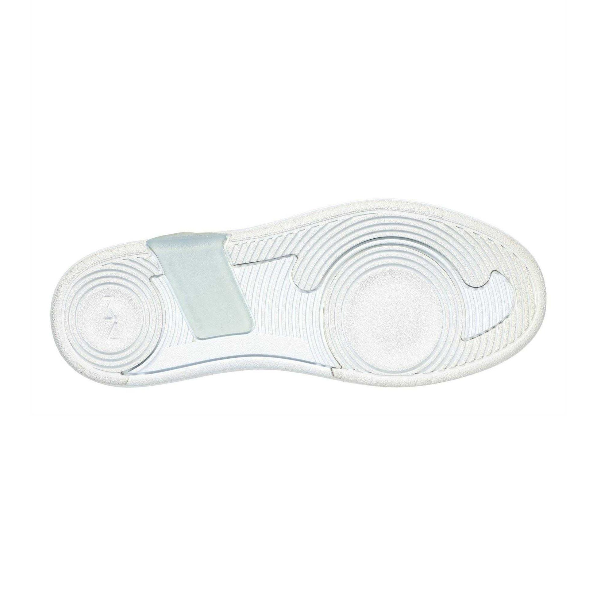 White - Lifestyle - Skechers Womens-Ladies Alphacup Logo Trainers
