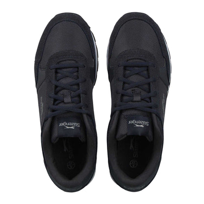 Navy - Side - Slazenger Mens Alford Low Cut Trainers