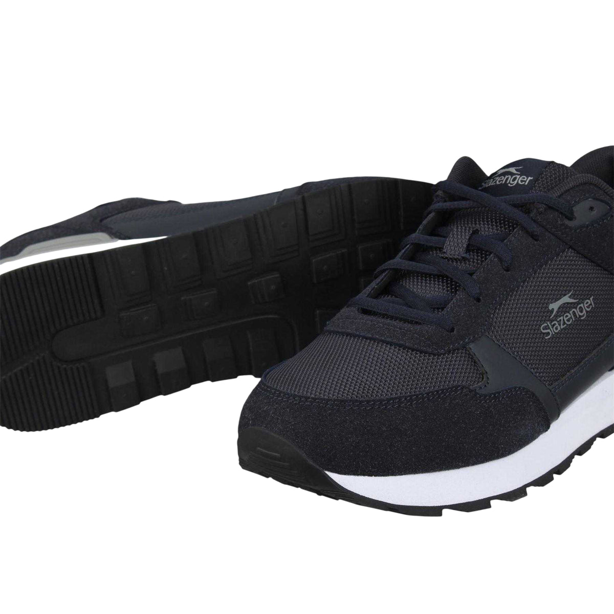 Navy - Lifestyle - Slazenger Mens Alford Low Cut Trainers