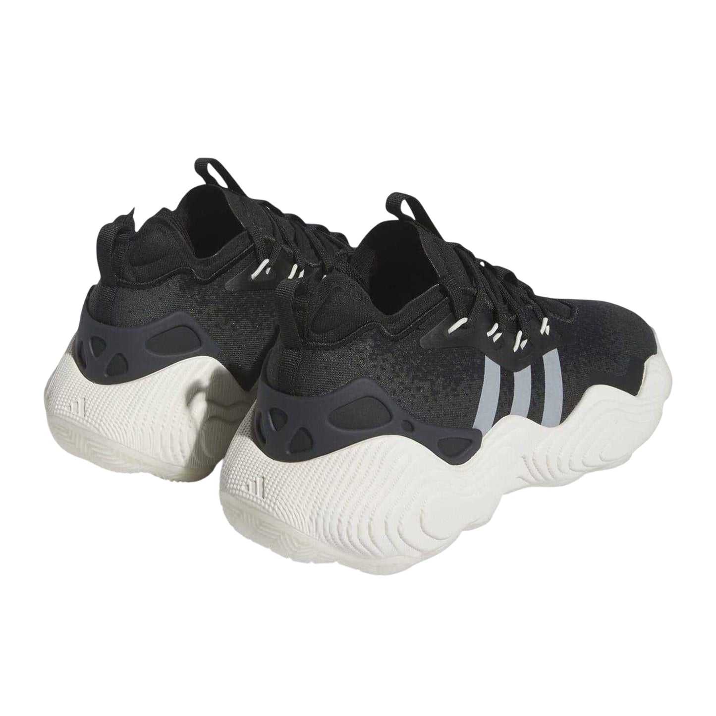 Black - Back - Adidas Mens Trae Young Basketball Shoes