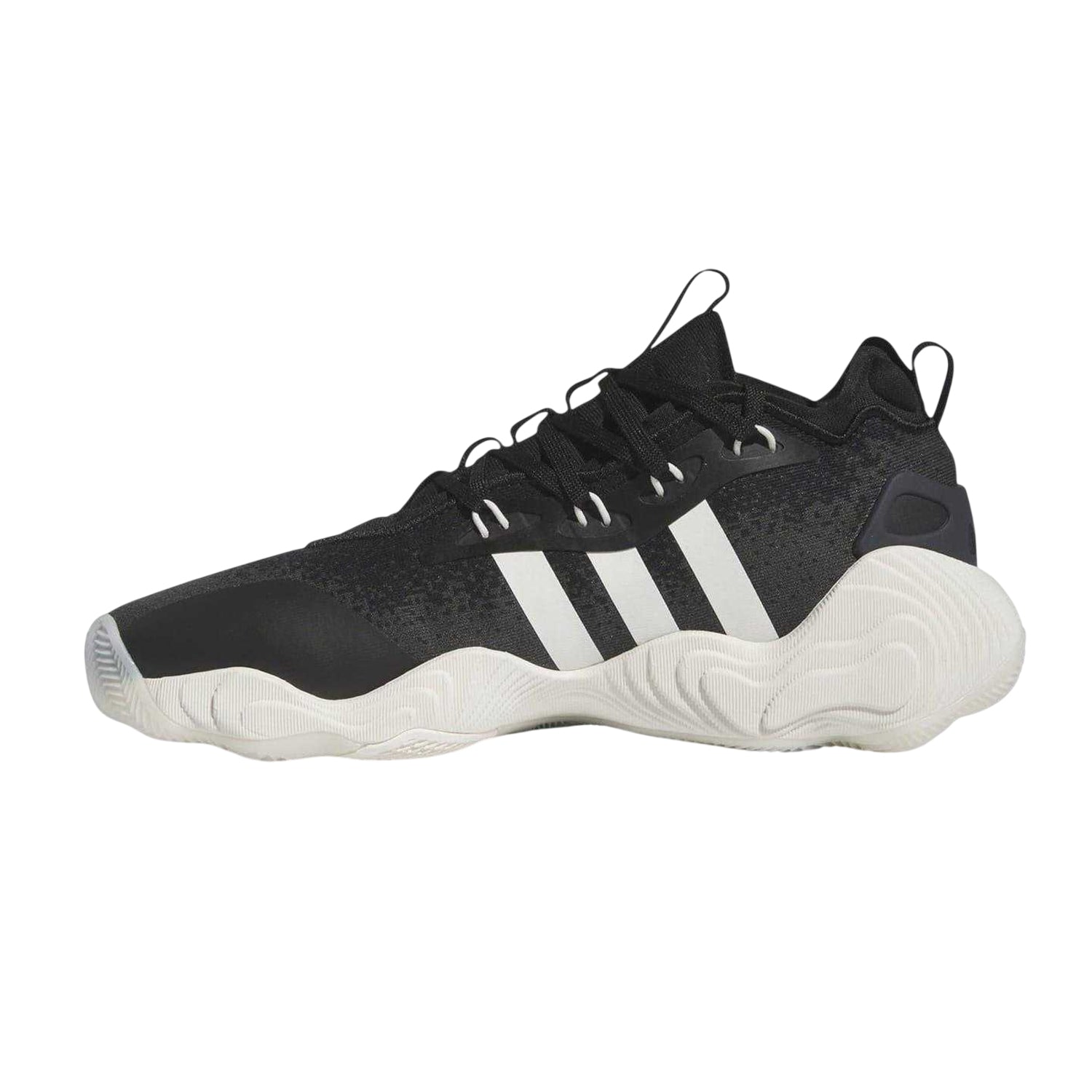 Black - Side - Adidas Mens Trae Young Basketball Shoes