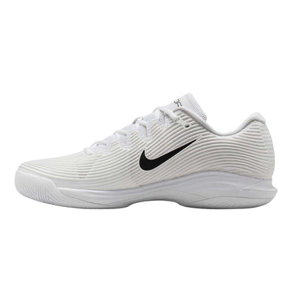 White-Black - Side - Nike Mens Logo Low Cut Tennis Shoes