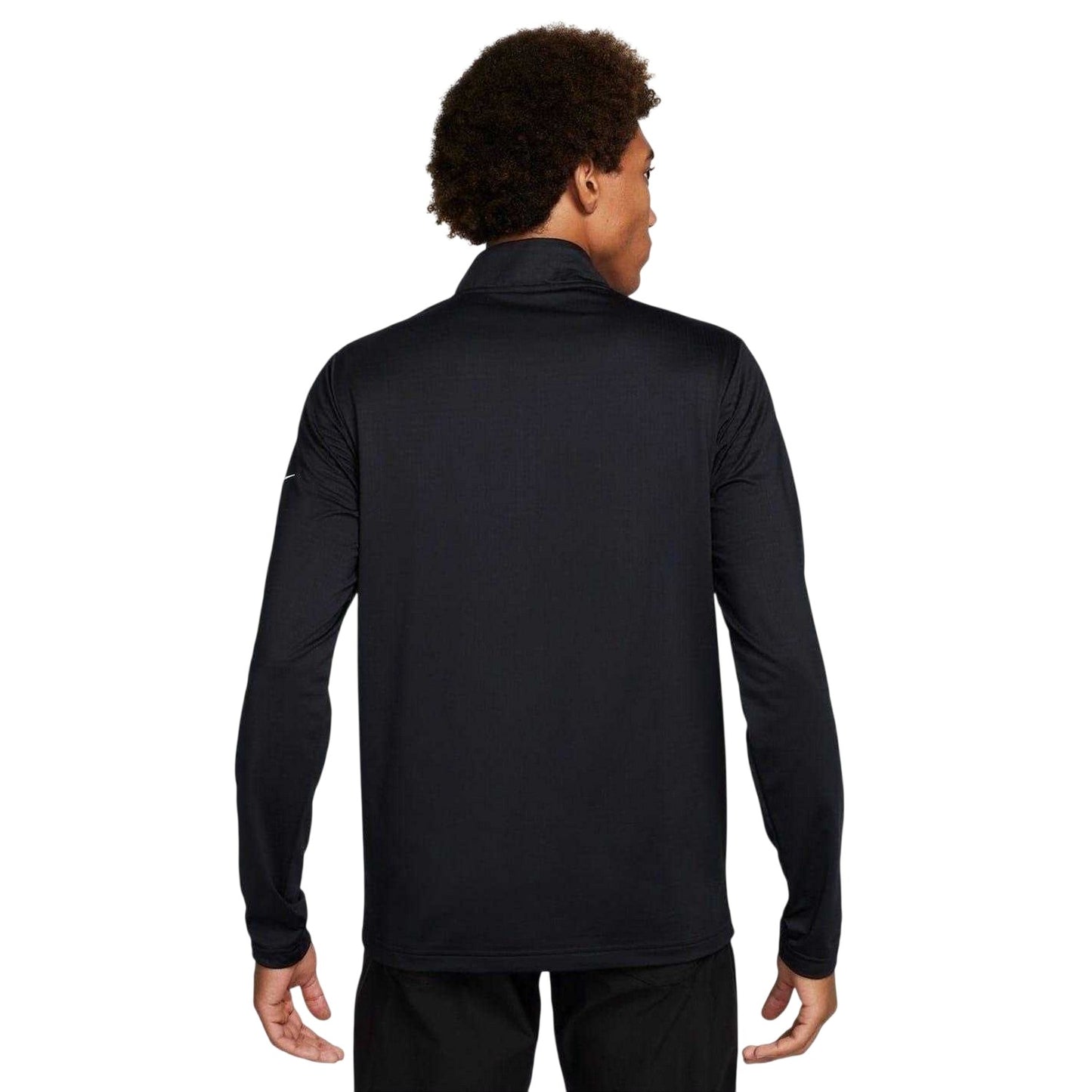 Black - Back - Nike Mens Victory Golf Thermal Top