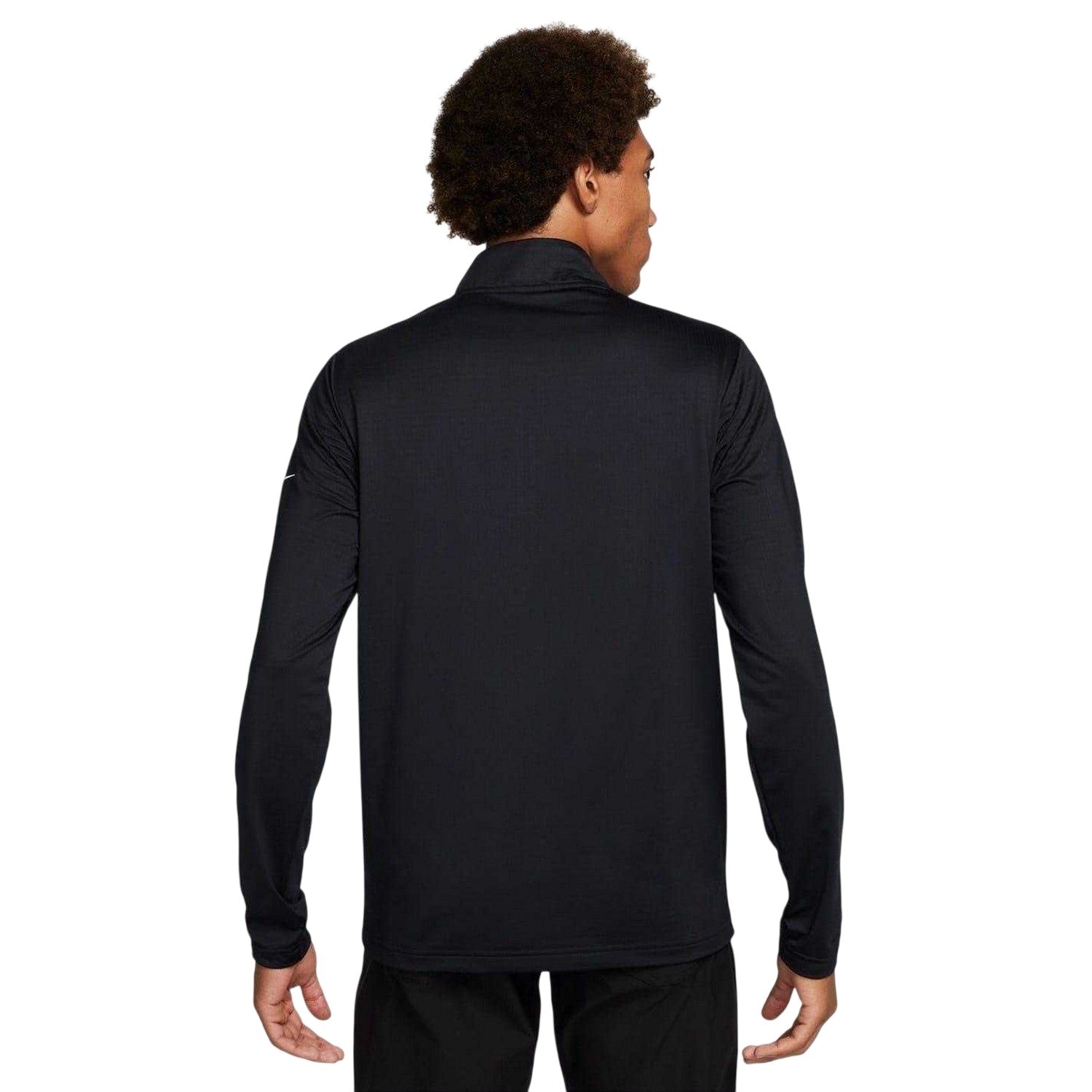 Black - Back - Nike Mens Victory Golf Thermal Top