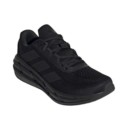 Triple Black - Front - Adidas Mens Questar 3 Bounce Trainers