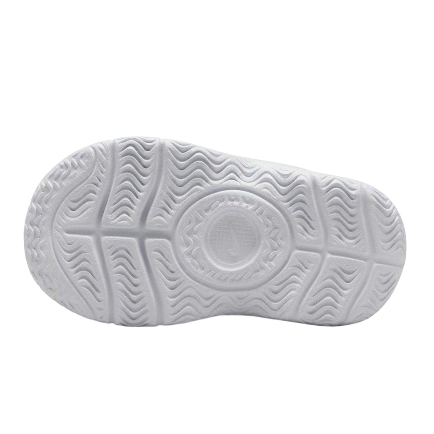Grey-White - Side - Nike Baby Flex Runner 3 Leather Shoes