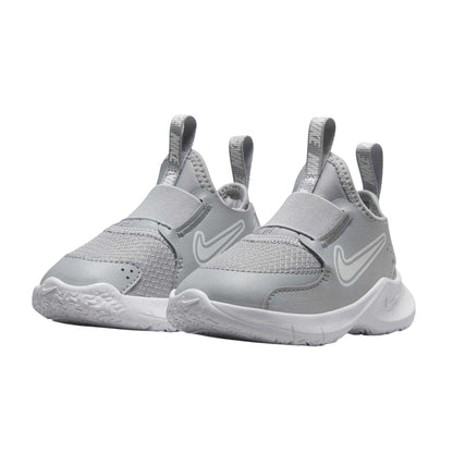 Grey-White - Lifestyle - Nike Baby Flex Runner 3 Leather Shoes