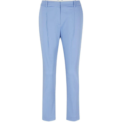 Blue - Front - Boss Womens-Ladies Tetida Trousers