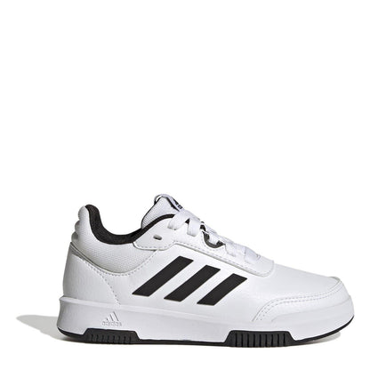 White-Black - Front - Adidas Childrens-Kids Tensaur Sport 2.0 Trainers
