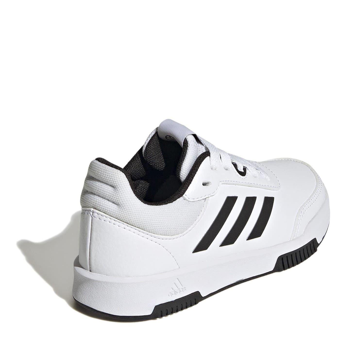 White-Black - Lifestyle - Adidas Childrens-Kids Tensaur Sport 2.0 Trainers