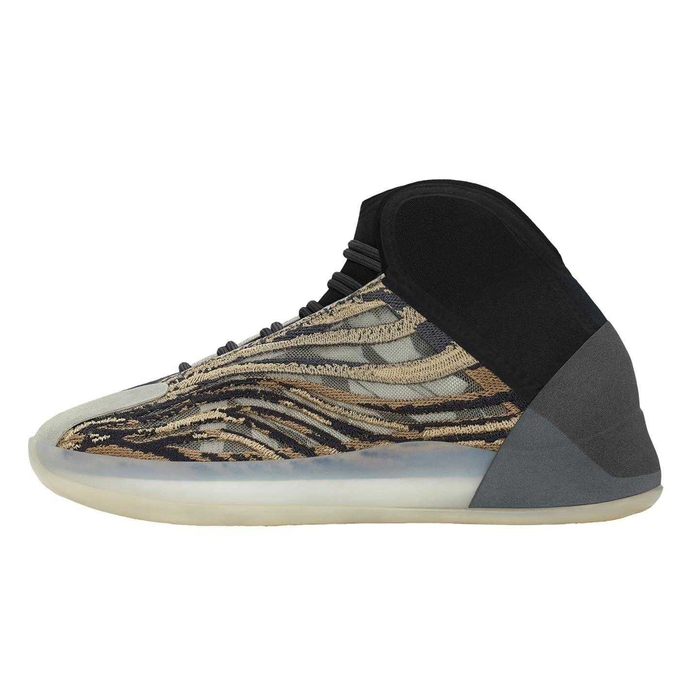 Amber-Tint - Back - Yeezy Mens Quantum Amber Suede Shoes