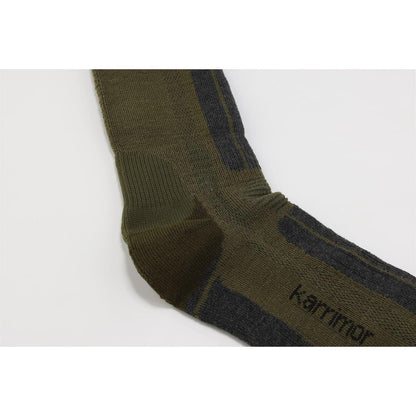 Khaki Green - Pack Shot - Karrimor Mens Trekking Socks (Pack of 2)