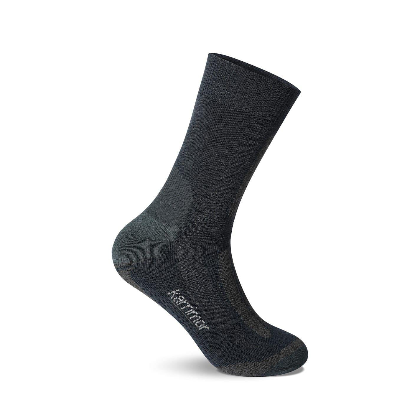 Navy - Back - Karrimor Mens Trekking Socks (Pack of 2)