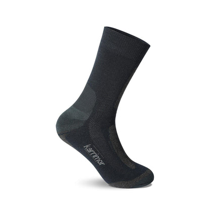 Navy - Back - Karrimor Mens Trekking Socks (Pack of 2)