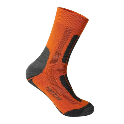 Orange - Back - Karrimor Mens Trekking Socks (Pack of 2)
