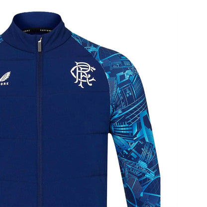 Blue Depth - Lifestyle - Castore Mens 2023-2024 Rangers FC Jacket