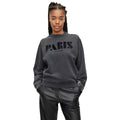 Black - Side - Hugo Womens-Ladies Demorola Sweatshirt