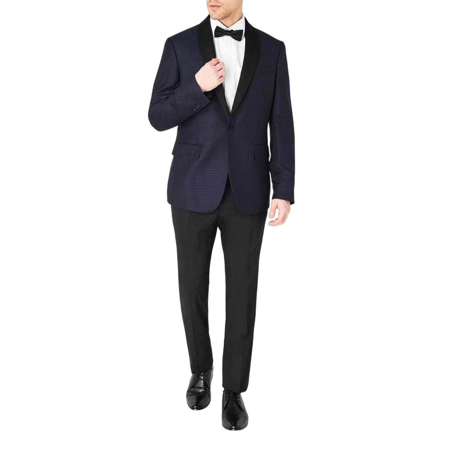 White - Lifestyle - Haines and Bonner Mens Tailored Long-Sleeved Shirt