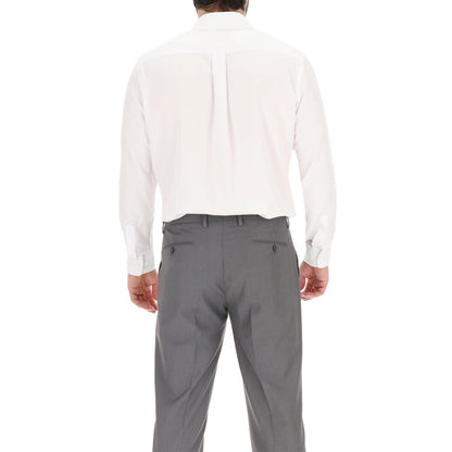 White - Lifestyle - Scotch And Soda Mens Oxford Long-Sleeved Shirt