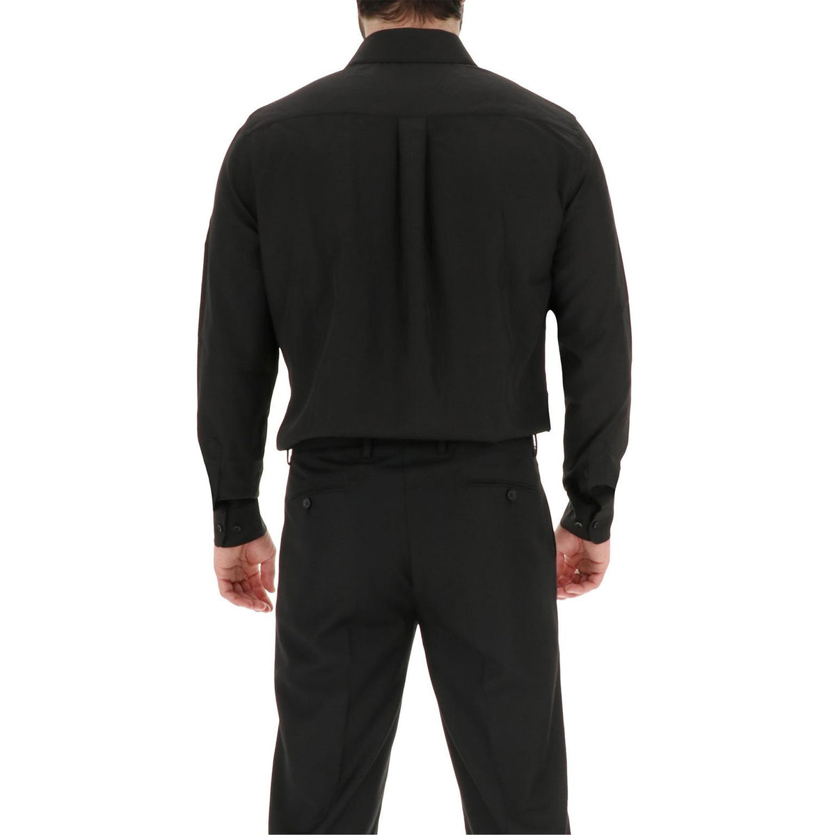 Black - Lifestyle - Scotch And Soda Mens Oxford Long-Sleeved Shirt