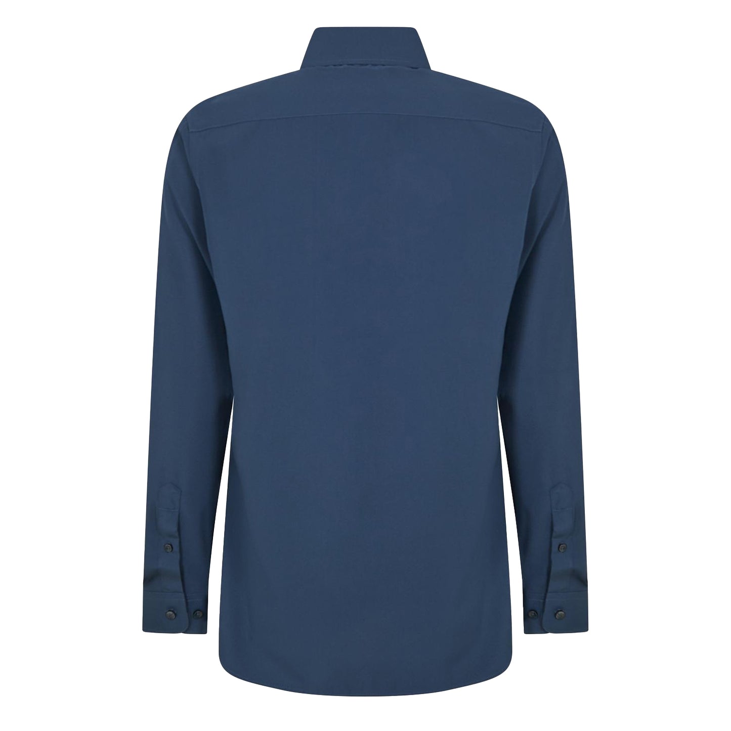 Navy - Back - Scotch And Soda Mens Oxford Long-Sleeved Shirt