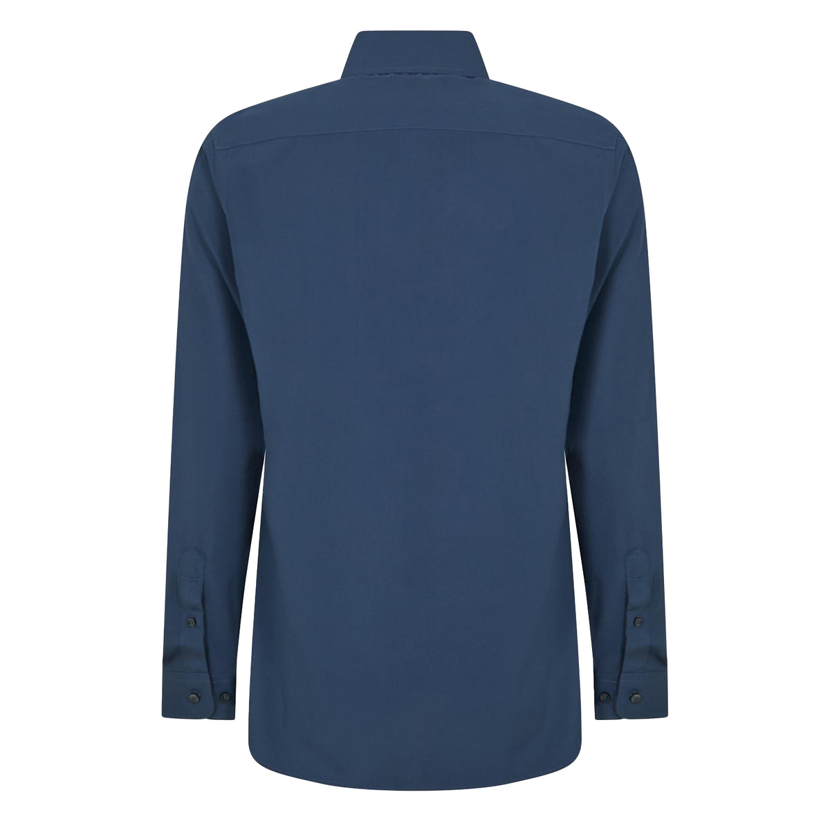 Navy - Back - Scotch And Soda Mens Oxford Long-Sleeved Shirt