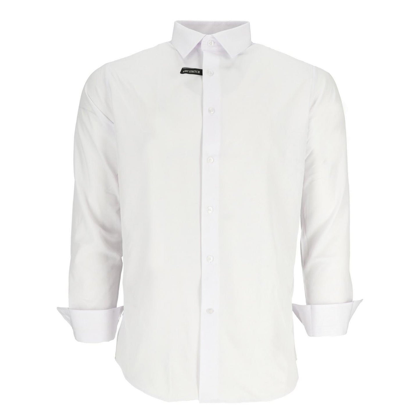 White - Front - Scotch And Soda Mens Oxford Long-Sleeved Shirt
