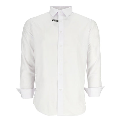 White - Front - Scotch And Soda Mens Oxford Long-Sleeved Shirt