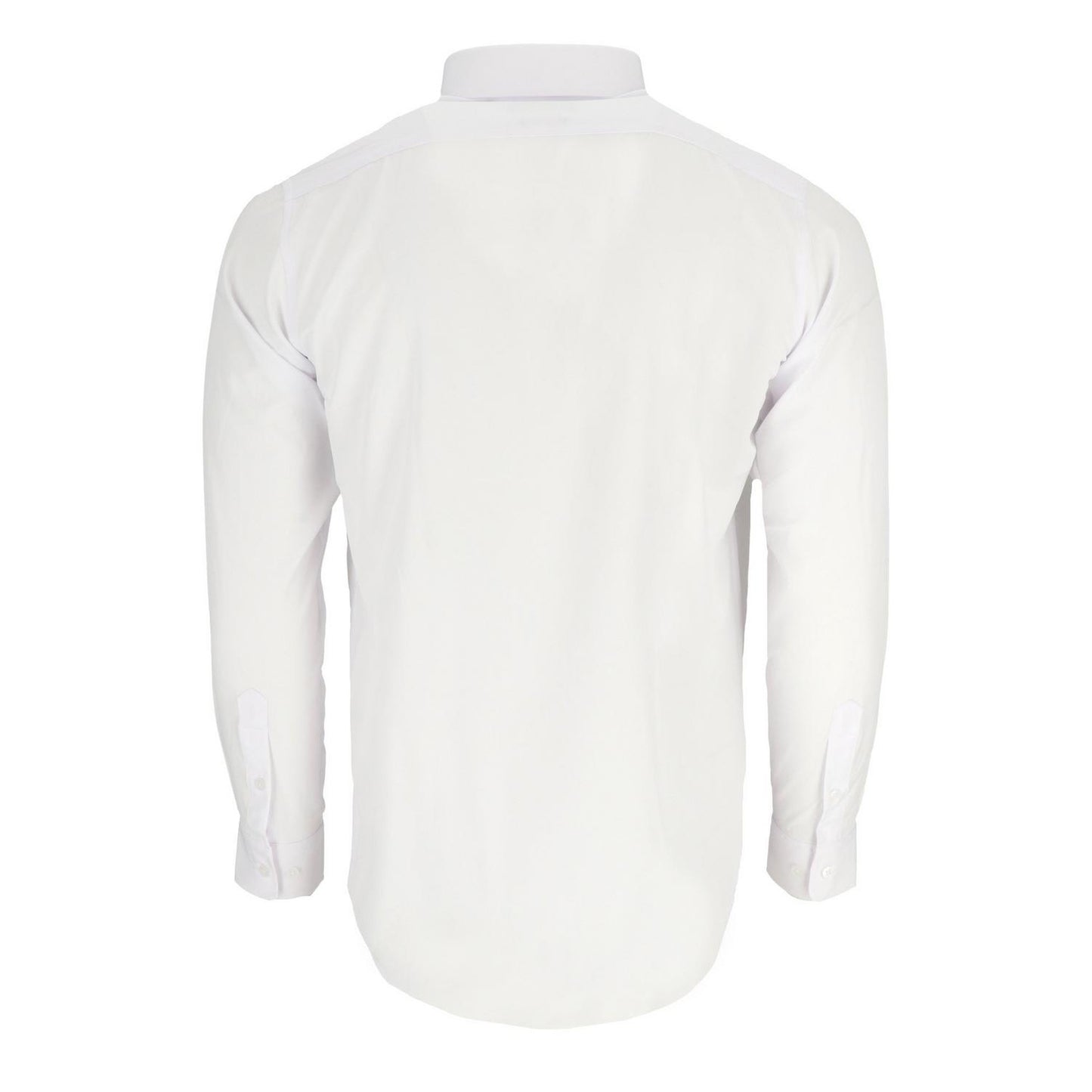 White - Back - Scotch And Soda Mens Oxford Long-Sleeved Shirt