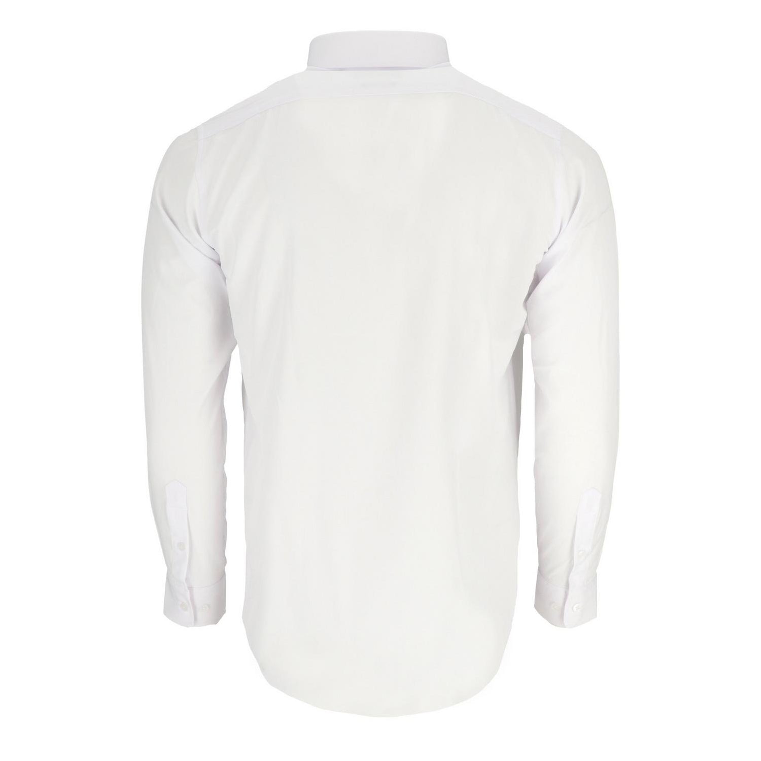 White - Back - Scotch And Soda Mens Oxford Long-Sleeved Shirt