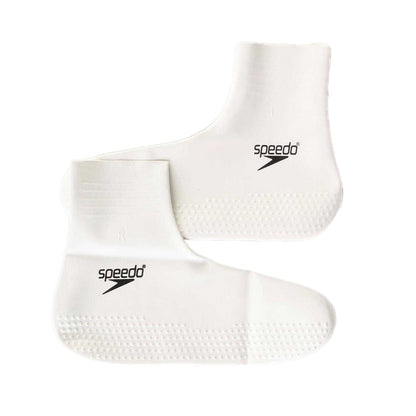White - Back - Speedo Unisex Adult Latex Pool Socks