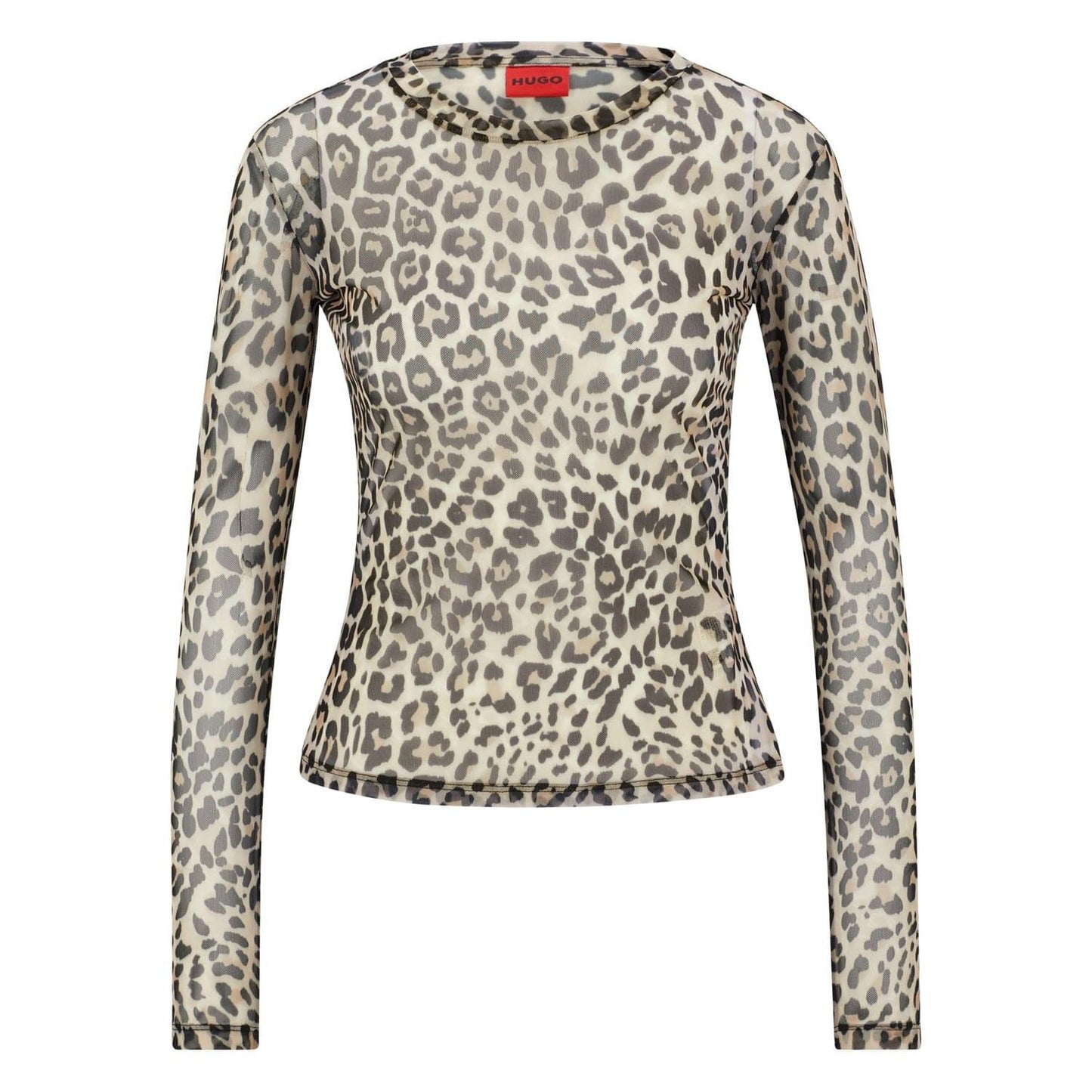 Multicoloured - Front - Hugo Womens-Ladies Diralina 2 Long-Sleeved Top