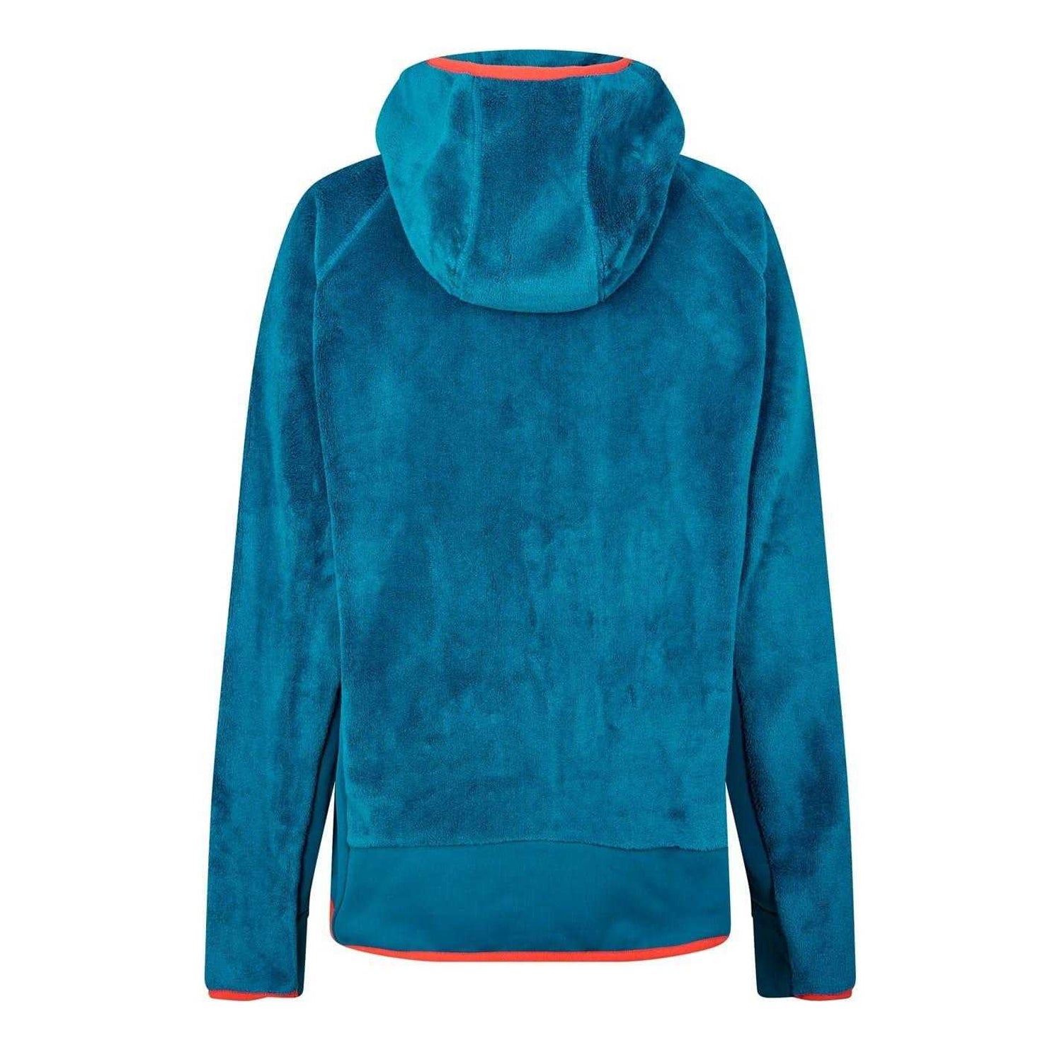 Blue - Back - Jack Wolfskin Womens-Ladies Rotwand Hoodie