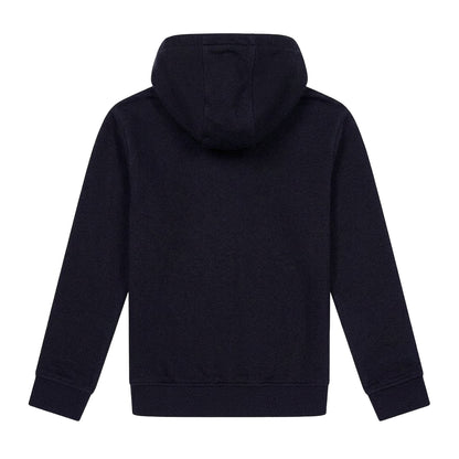 Dark Navy - Back - Lyle & Scott Childrens-Kids Logo Hoodie