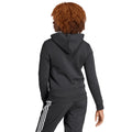 Black - Back - Adidas Womens-Ladies Essentials Big Logo Fleece Hoodie