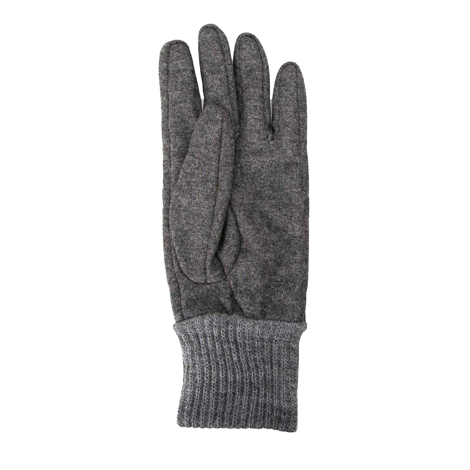 Grey - Back - Boss Kalsper Wool Blend Gloves