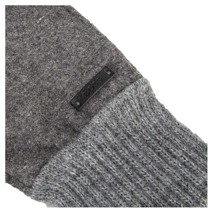 Grey - Side - Boss Kalsper Wool Blend Gloves