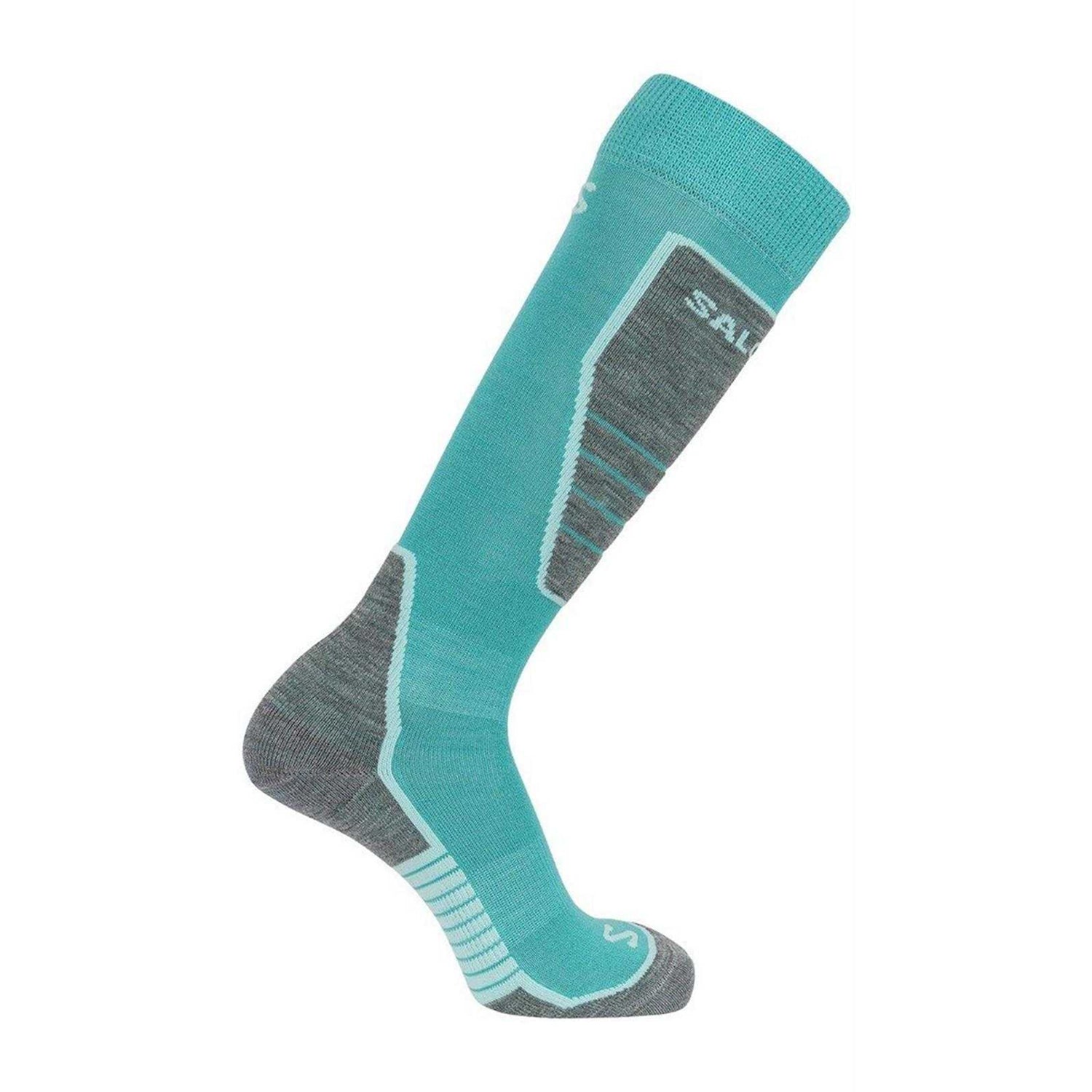 Blue - Back - Salomon Womens-Ladies Cushioned Wool Ski Socks (Pack of 2)