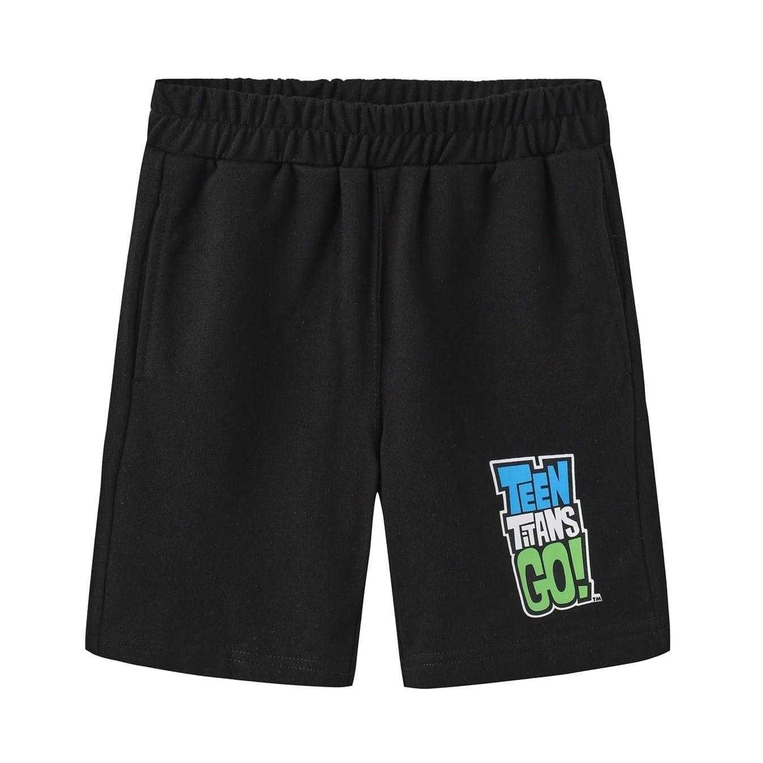 Dark Titan Blue - Side - Teen Titans Go Childrens-Kids Character Top & Bottom Set