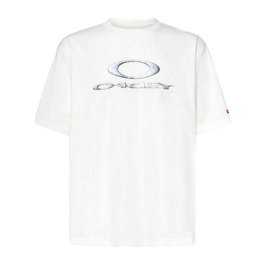 Ceramic-White - Front - Oakley Mens New Retro Logo T-Shirt
