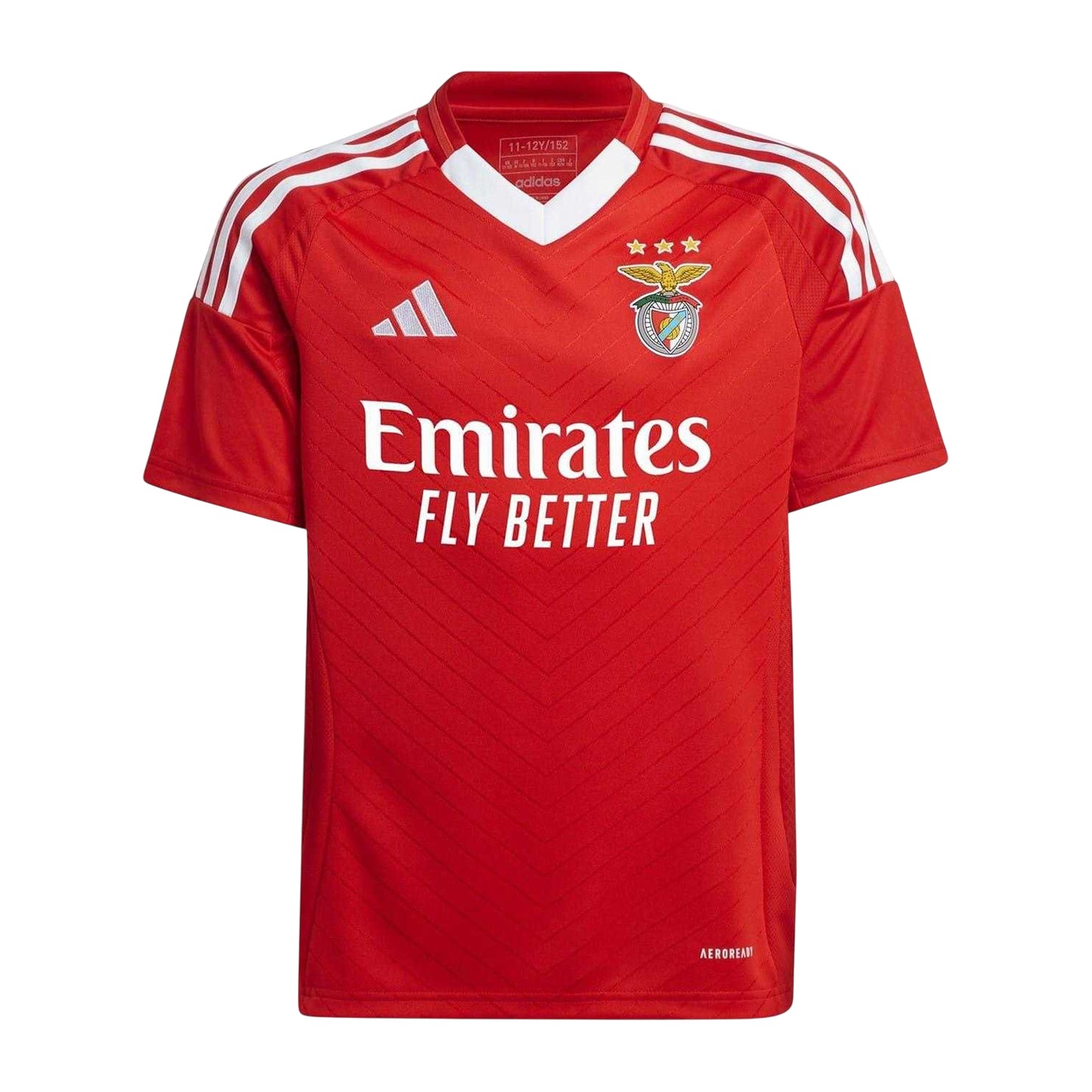 Team Power Red-White - Front - SL Benfica Childrens-Kids Adidas Top & Bottom Set Set
