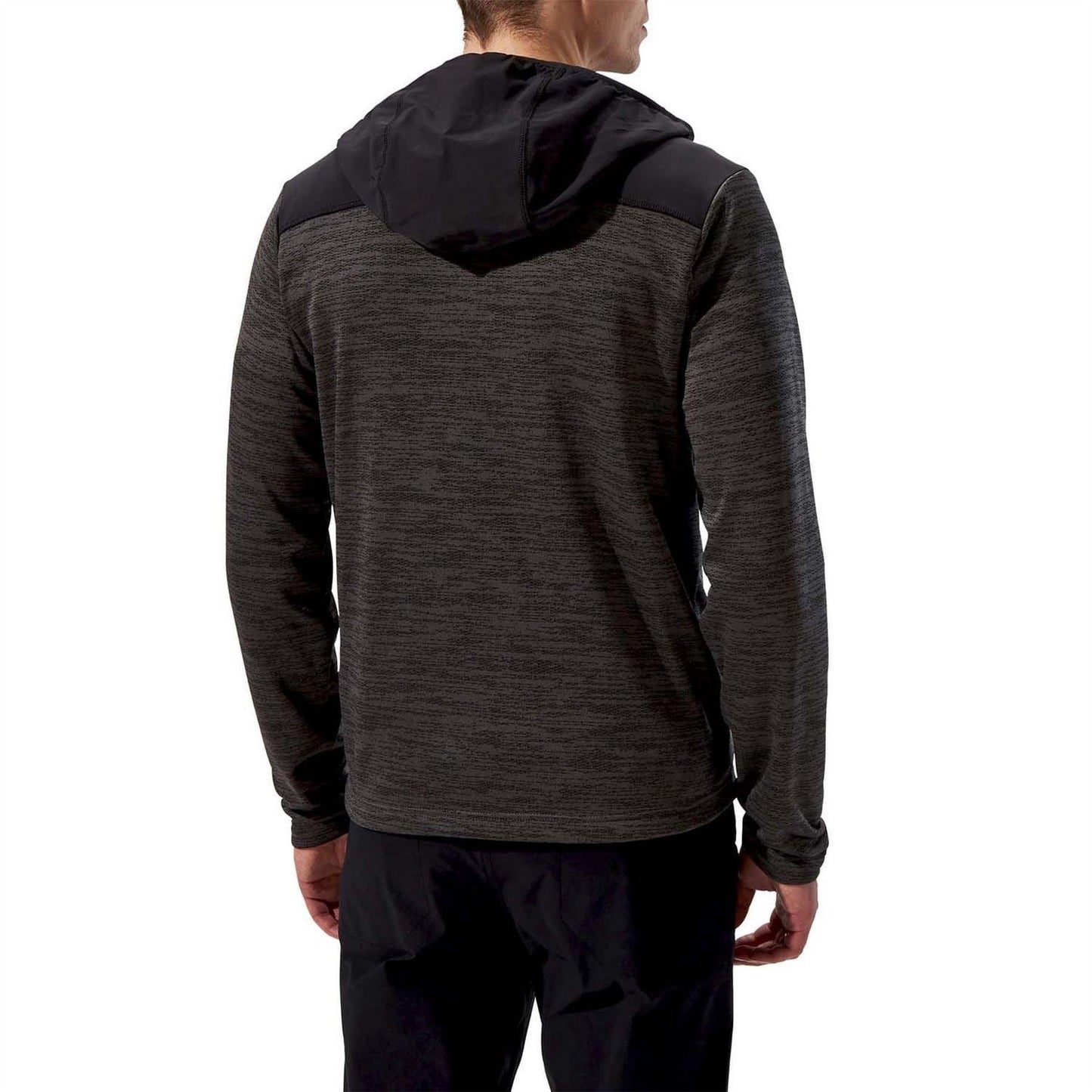 Grey-Black - Side - Berghaus Mens Thraskii Hooded Jacket
