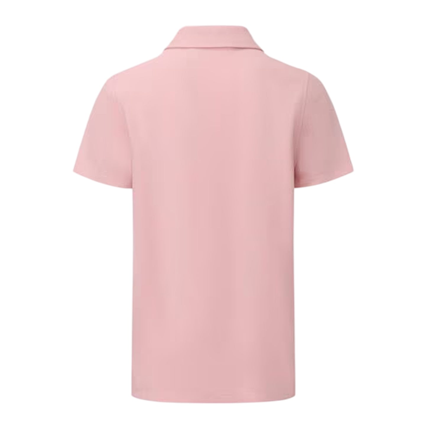 Baby Pink - Back - Slazenger Womens-Ladies Logo Polycotton Polo Shirt