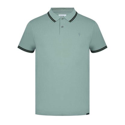Green - Front - Firetrap Mens Lazer Logo Cotton Polo Shirt