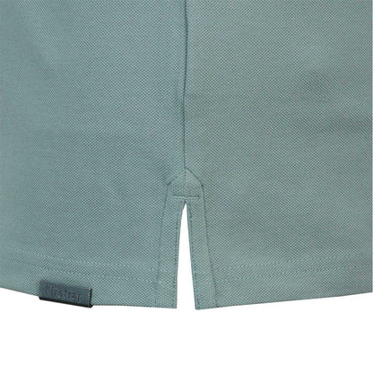 Green - Side - Firetrap Mens Lazer Logo Cotton Polo Shirt
