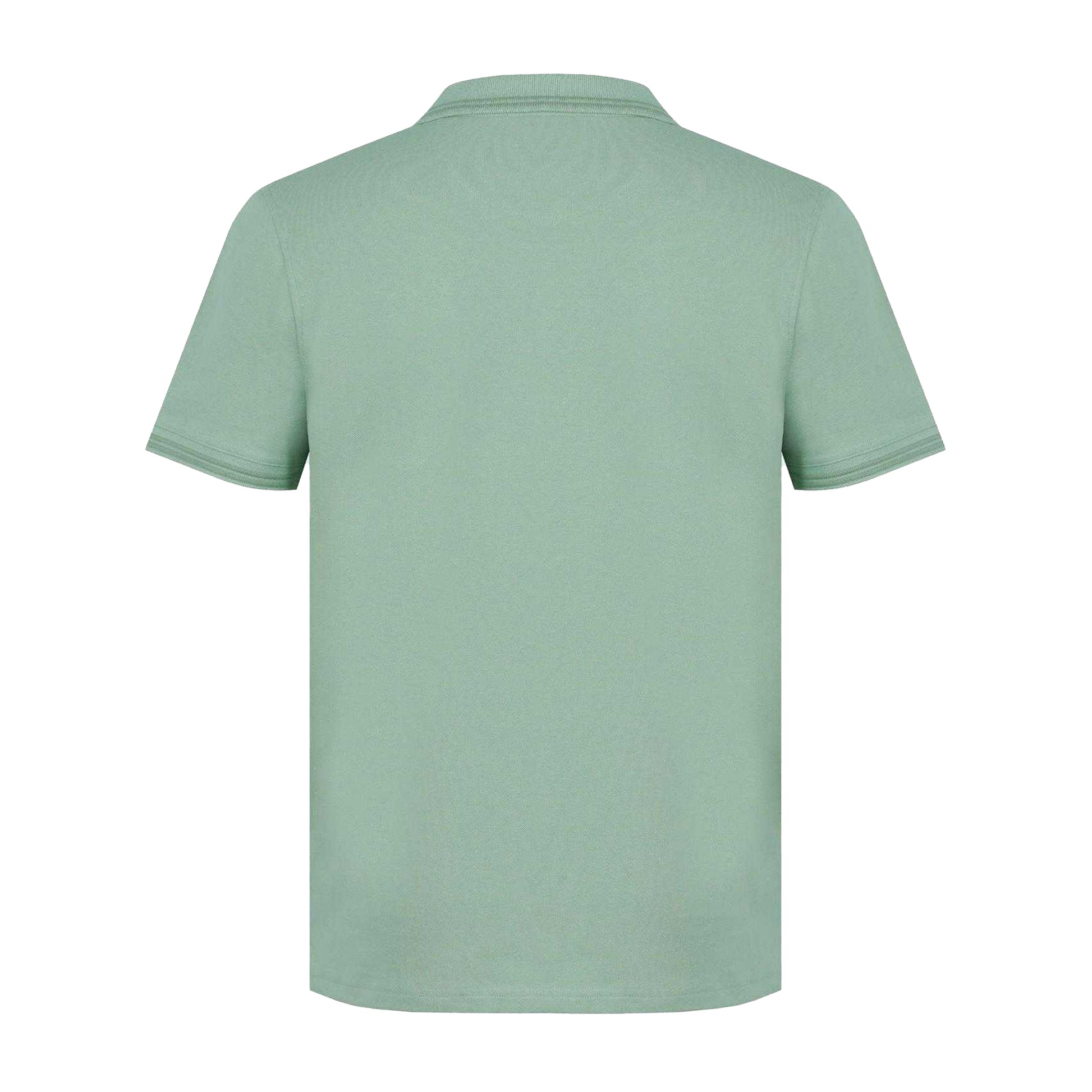 Light Green - Back - Firetrap Mens Lazer Logo Cotton Polo Shirt