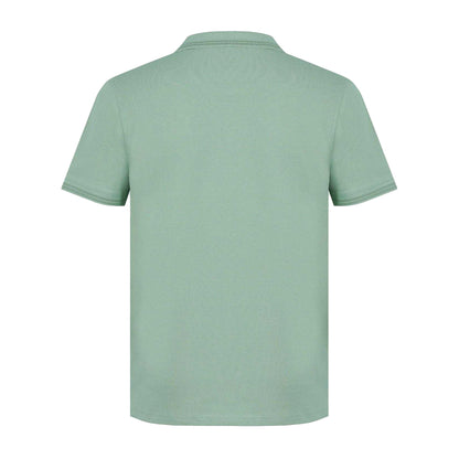 Light Green - Back - Firetrap Mens Lazer Logo Cotton Polo Shirt