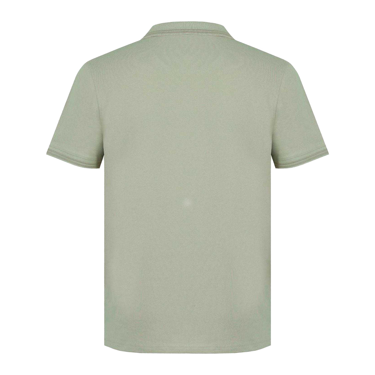 Beige - Back - Firetrap Mens Lazer Logo Cotton Polo Shirt