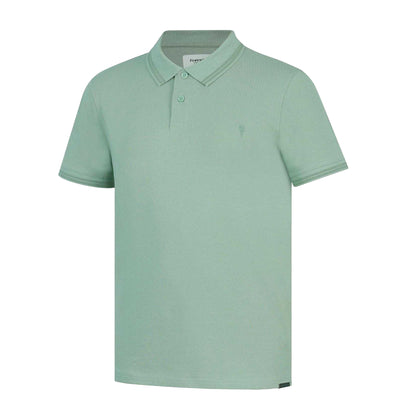 Light Green - Side - Firetrap Mens Lazer Logo Cotton Polo Shirt