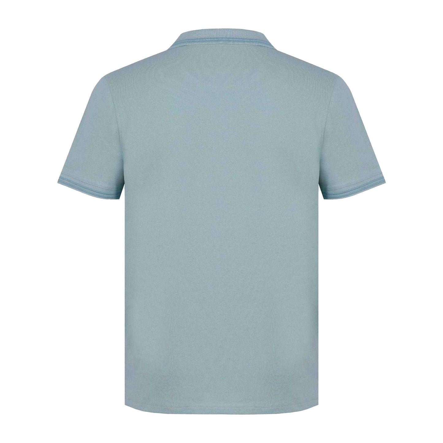 Blue - Back - Firetrap Mens Lazer Logo Cotton Polo Shirt